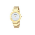 Pulsar Women's Night Out Collection Gold-Tone Watch W/ Mother of Pearl Dial